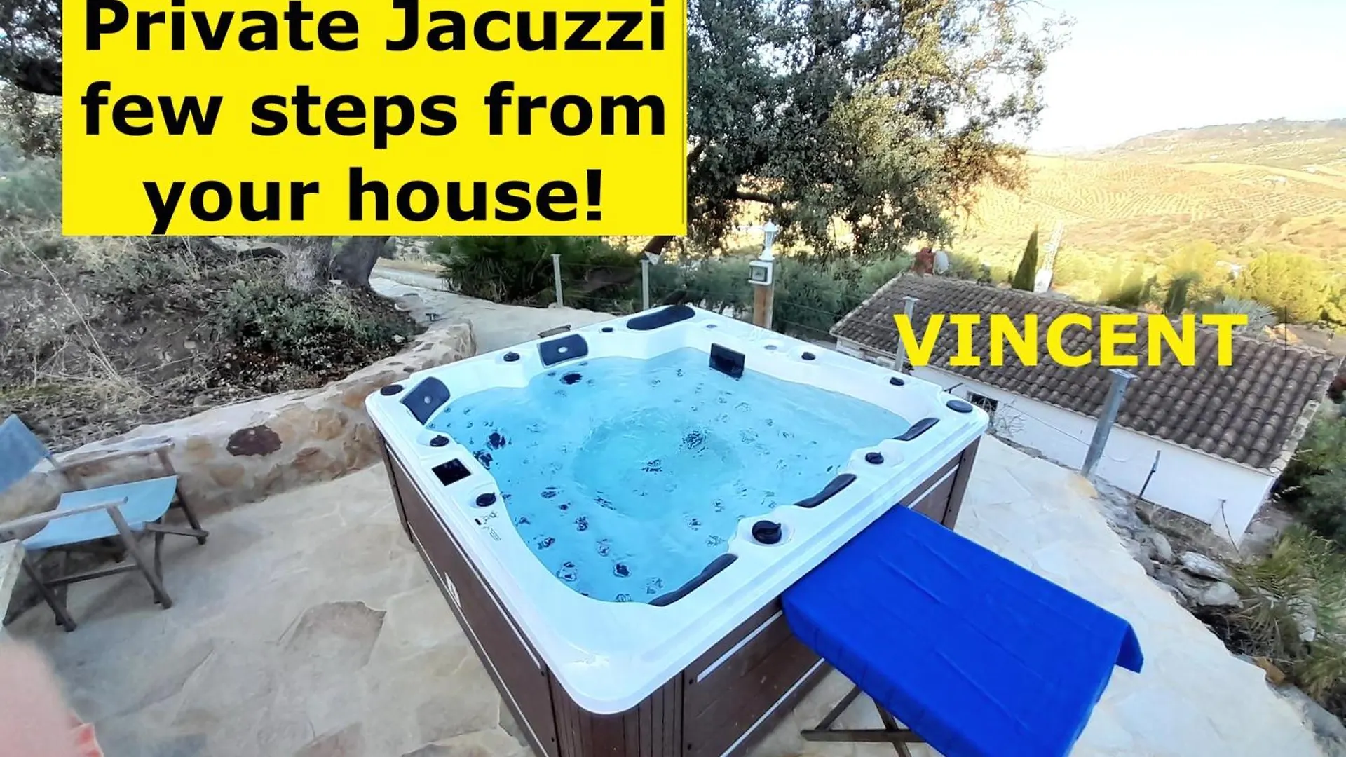 Rural Cottage, With Pool & Optional Private 6 Guests Jacuzzi 托洛克斯 度假居