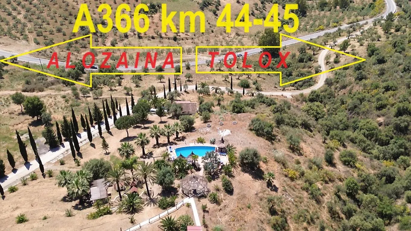 Rural Cottage, With Pool & Optional Private 6 Guests Jacuzzi Tolox 0*,